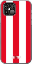 iPhone 12 Pro Hoesje Transparant TPU Case - Sparta Rotterdam #ffffff
