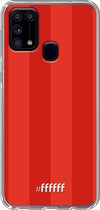 Samsung Galaxy M31 Hoesje Transparant TPU Case - FC Twente #ffffff