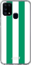 Samsung Galaxy M31 Hoesje Transparant TPU Case - FC Groningen #ffffff