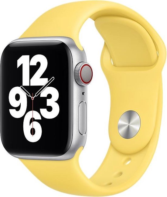 Apple Watch Sport band - 40mm - Geel - voor Apple Watch SE/5/6 | bol.com
