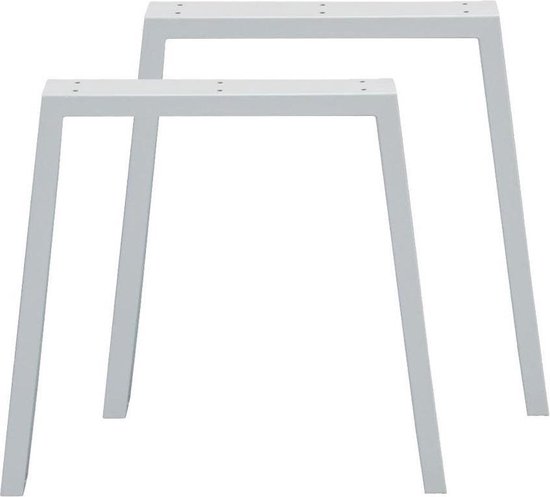 Mm hart Incubus Set witte trapezium tafelpoten 72 cm (koker 10 x 4) | bol.com