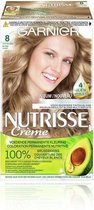 Garnier Nutrisse Crème Haarverf - 80 Natuurlijk Lichtblond - 3 stuks Voordeelverpakking