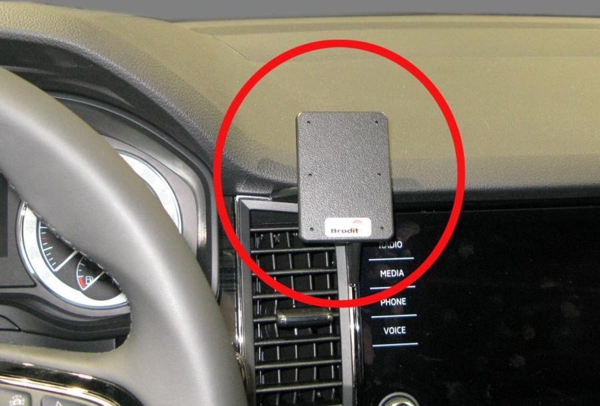 Brodit ProClip houder geschikt voor Skoda Kodiaq 2017 - Center mount