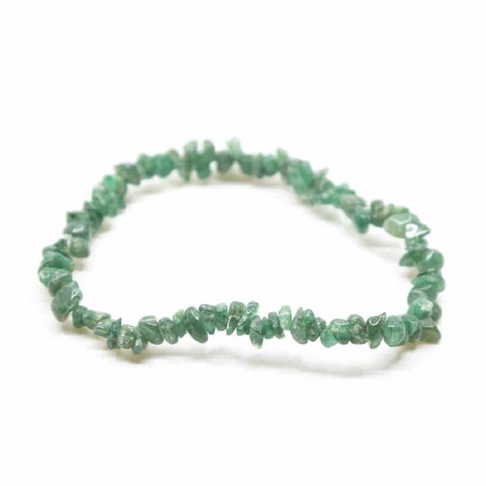 Bracelet fendu de pierres précieuses Jade vert | bol