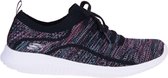 Skechers Knit Ultra Flex Zwart-Multi Sneaker