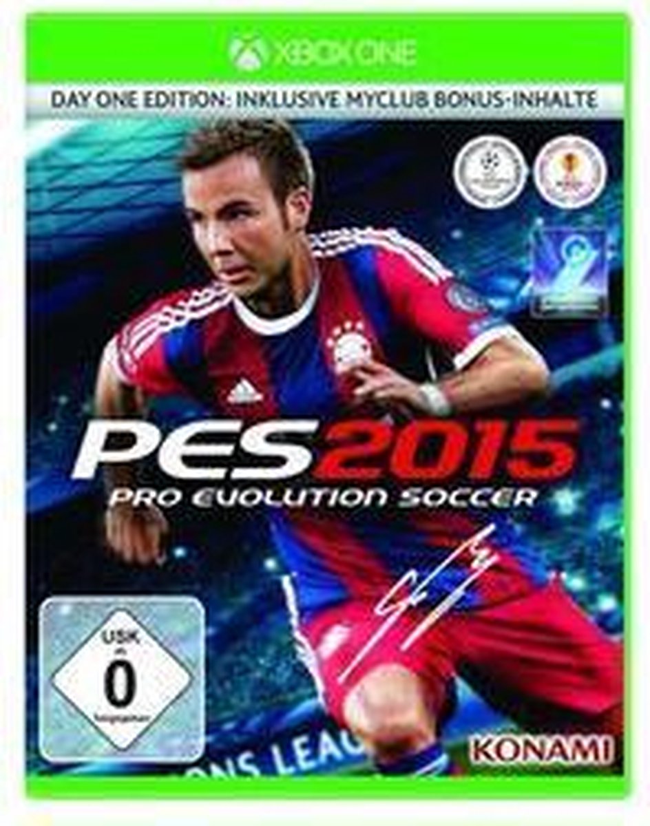 Konami Pro Evolution Soccer 2015, Xbox One Standaard Duits, Engels