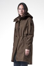 Tenson Yukon W Shell - Outdoorjas - Dames - Donker Khaki - Maat 36