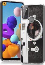 iMoshion Design voor de Samsung Galaxy A21s hoesje - Classic Camera