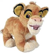 Disney Leeuwenkoning - Pluche Knuffel - Simba Lion King - 23 cm - Bruin