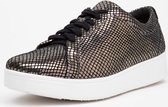 FitFlop™ Rally Exotic Sneaker Zwart Mix - Maat 38