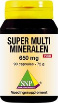 SNP Super multi mineralen 650 mg puur 90 capsules