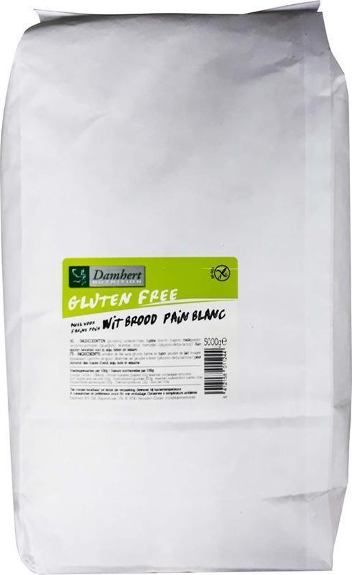 Damhert Gluten Free Broodmix Wit Groot 5000GR van DAM — afbeelding 4