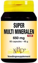 NHP Voedingssupplementen NHP Super multi mineralen 60cap