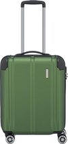 Travelite Handbagage Harde Koffer / Trolley / Reiskoffer - 55 x 40 x 20 cm - City - Groen