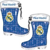 Real Madrid Regenlaarzen Junior Eva/rubber Blauw/wit Maat 32