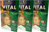 Schwarzkopf Multipack 3x Vital Colors 35 blonde natuur haarkleurtinten inkleuring