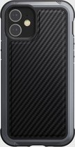 Raptic Lux Apple iPhone 12 Mini Hoesje Back Cover Carbon Zwart