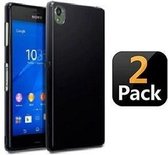 Telefoonhoesje - Back Cover - Geschikt Voor Sony Xperia Z3 - Zwart