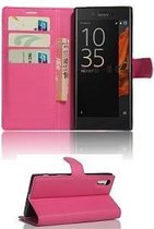 Sony Xperia XZ Hoesje Wallet Case Roze
