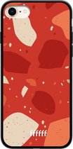 iPhone 7 Hoesje TPU Case - Terrazzo N°4 #ffffff