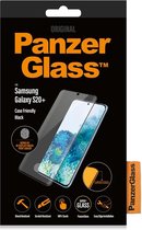 PanzerGlass Case Friendly Gehard Glas Screenprotector Geschikt voor Samsung Galaxy S20 Plus - Zwart