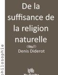 De la suffisance de la religion naturelle