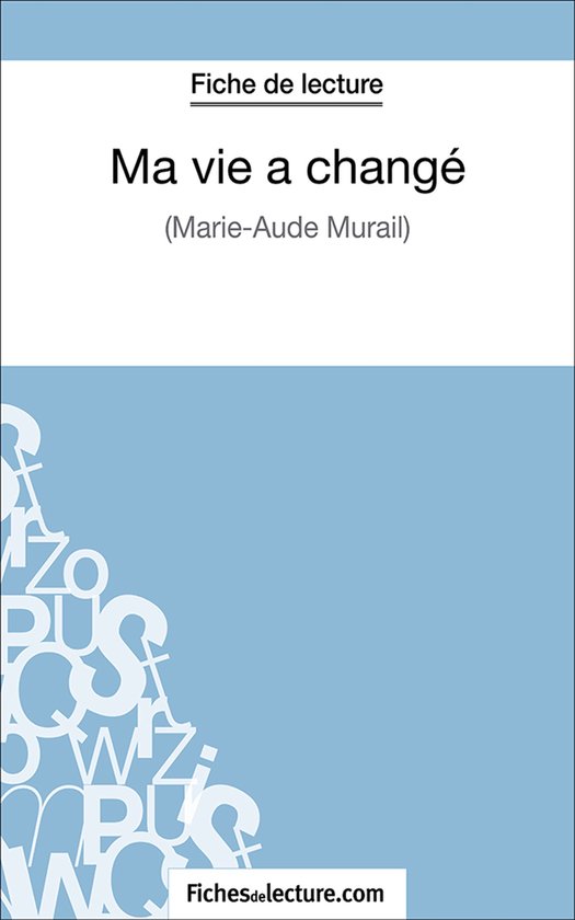 Ma vie a changé - cover