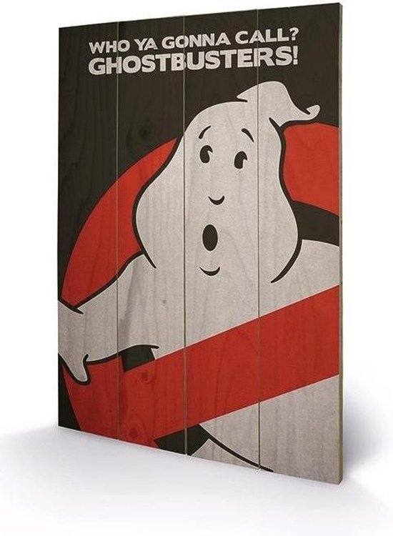 Ghostbusters Logo Wood Print