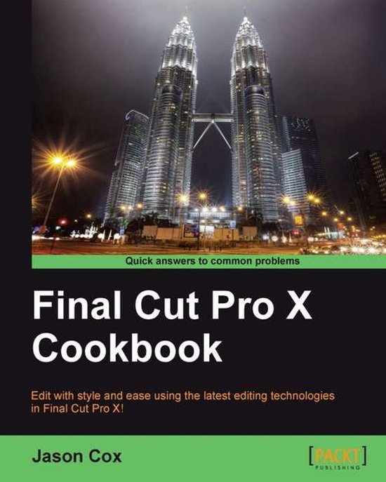 Final Cut Pro X Cookbook - cover