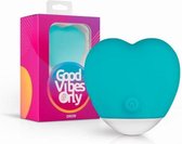 Oron Clitoris Stimulator - Good Vibes Only - Groen - Vibrator Speciaal
