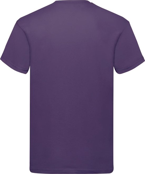 T-shirt à manches courtes Original Fruit Of The Loom hommes (Violet)