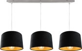 Olucia Bobbie - Hanglamp - Goud/Zwart - E27