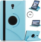 Draaibaar Hoesje - Rotation Tabletcase - Multi stand Case Geschikt voor: Samsung Galaxy Tab A 10.5 inch T590/T595 (2018) - licht blauw