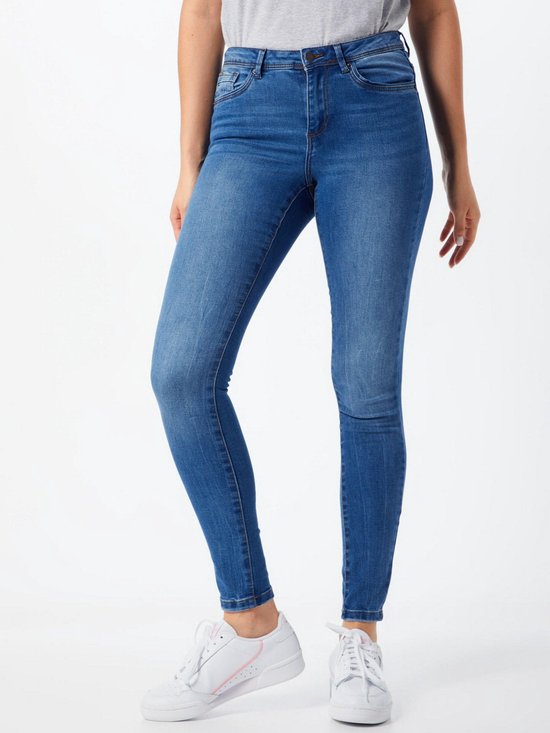 Vero Moda VMTANYA MR S PIPING JEANS VI349 GA NOOS Dames Jeans - Maat L X 34  | bol.com