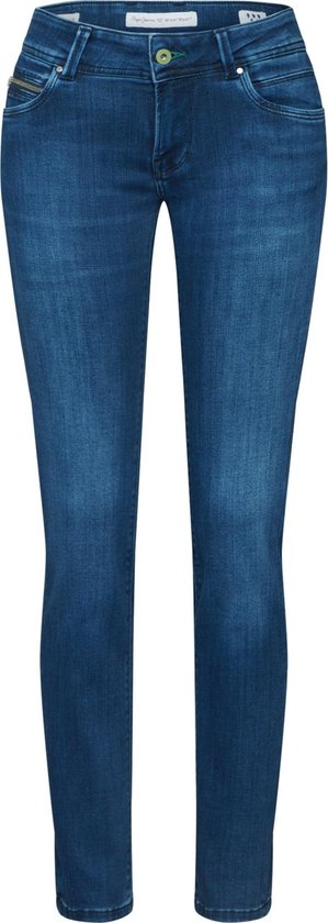 Pepe Jeans New Brooke – Jeans Donna Slim, Blu Denim (Vw20), Taglia 25, 89% Cotone 8% Poliestere 3% Elastan