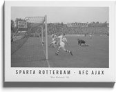 Walljar - Sparta Rotterdam - AFC Ajax '56 - Muurdecoratie - Canvas schilderij