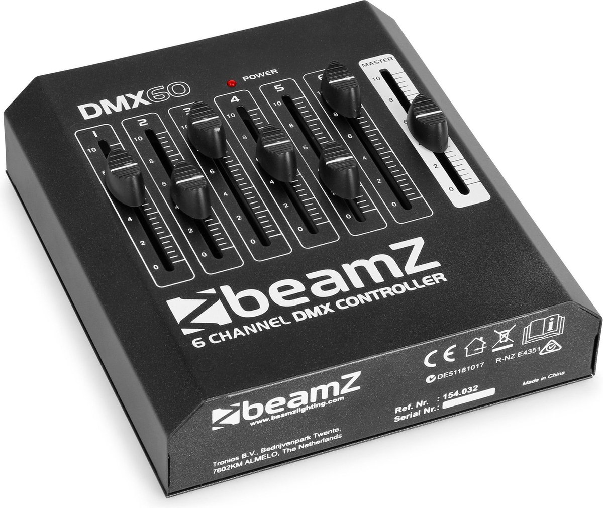 BeamZ DMX60 6-kanaals DMX controller | bol.com