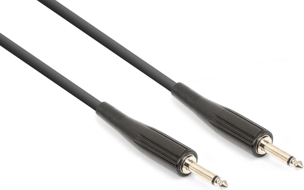 Vonyx luidsprekerkabel met 6.3mm jack (mono) connectoren - 10 meter