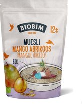 Biobim Muesli 12+ mnd Mango Abrikoos 150 gr