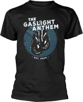 The Gaslight Anthem Heren Tshirt -M- Boxing Gloves Zwart