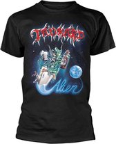 Tankard Heren Tshirt -S- Alien Zwart