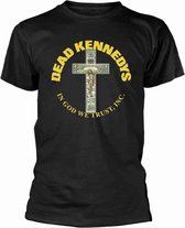 Dead Kennedys Heren Tshirt -S- In God We Trust 2 Zwart