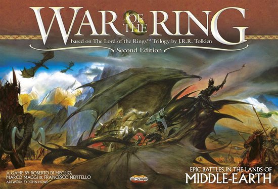 Boek: Lord of the RIngs - War of the Ring: Second Edition, geschreven door Asmodee