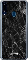 Samsung Galaxy A20s Hoesje Transparant TPU Case - Shattered Marble #ffffff