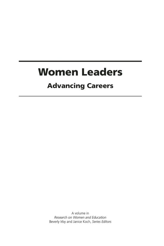 Women Leaders - cover