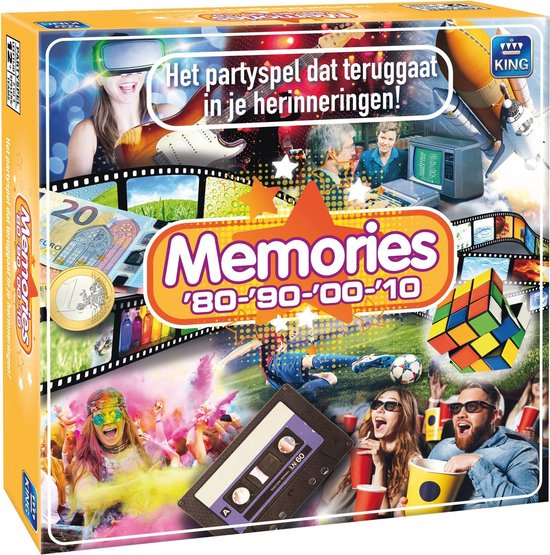 feit Ashley Furman Regenboog Memories - King Bordspel - Nostalgisch Vraag en Antwoordspel - Vanaf 12 Jaar  | Games | bol.com