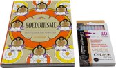 Boeddhisme kleurboek voor volwassenen set A040150 - inclusief duotip markers
