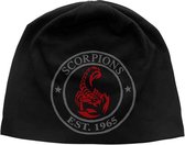 Scorpions Beanie Muts Est. 1965 Zwart