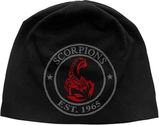 Scorpions - Est. 1965 Beanie Muts - Zwart
