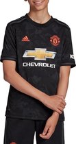 adidas Manchester United Third Jsy Jr DX8940, Kinderen, Zwart, t-shirt, maat: 176 EU